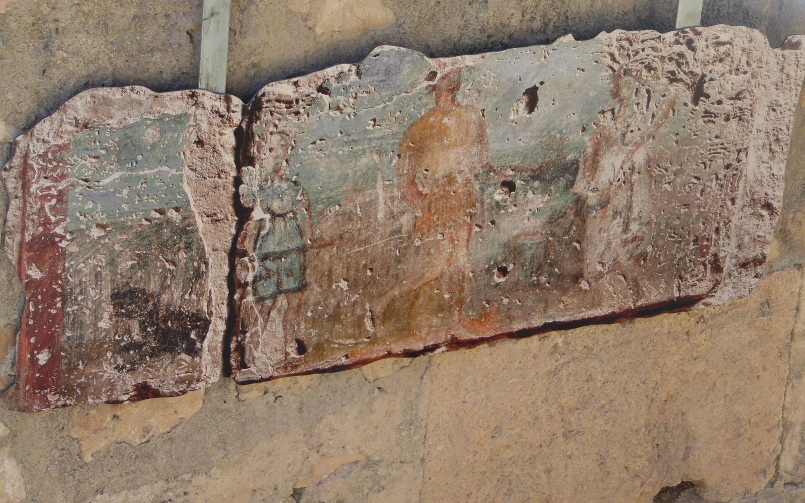 Het Romeinse amfitheater van Tarragona aan de rand van de zee